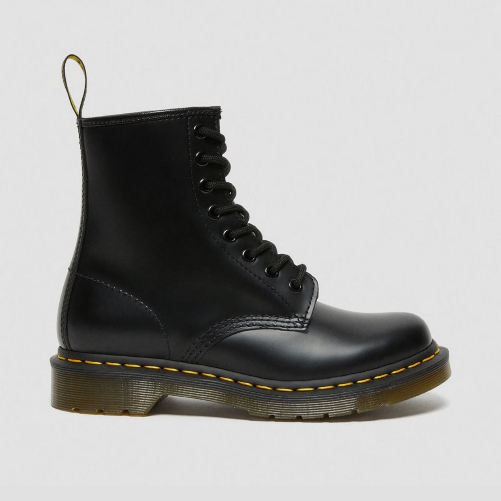 Dr Martens 1460 Pascal Max Womens  Platform Leather Boots In White Size 9